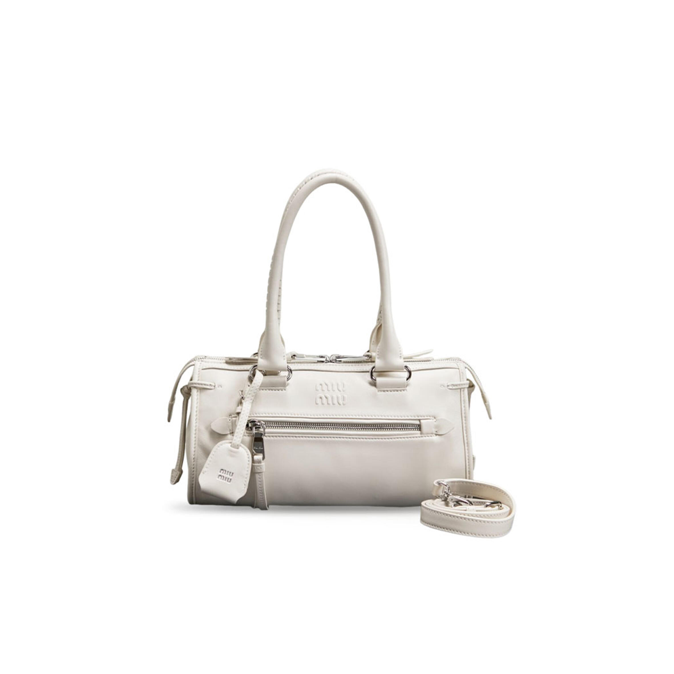 MIU MIU NAPPA LEATHER HANDBAG 5BA332 (30*15*10cm)
